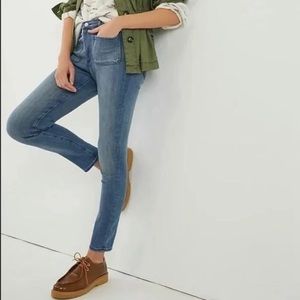 Anthropology x AG Vintage Stevie Ankle Button Up Jeans Sz 30